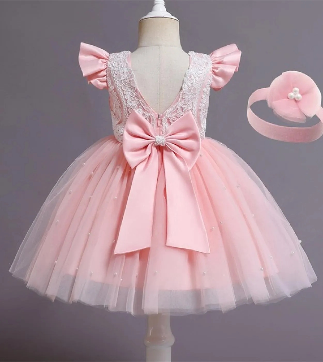 15t Cute Girls Birthday Party Tutu Dress Toddler Girl Bow che borda i vestiti da promenade per il carnevale di Natale della neon