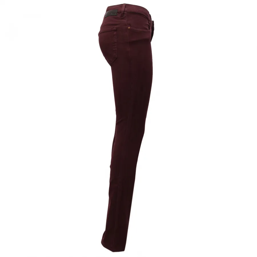 1899Z jeans donna SIVIGLIA pantalone trouser burgundy pants woman