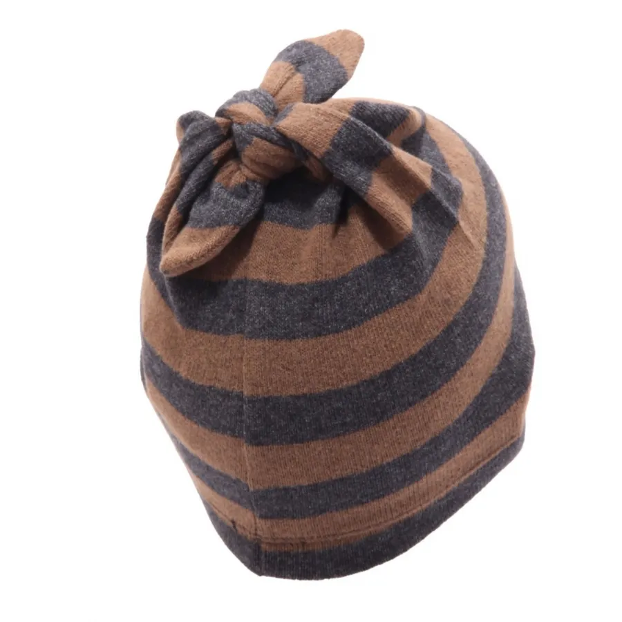 3232AL cuffia bimbo boy NANAN kids hat brown