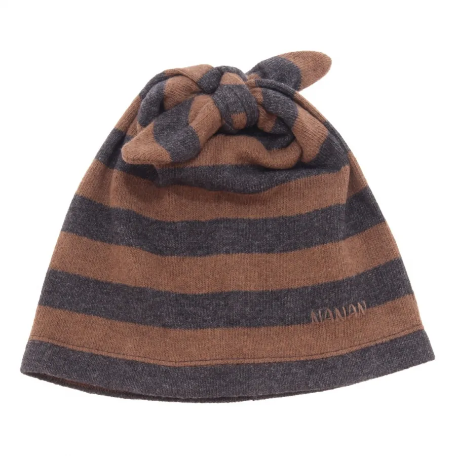 3232AL cuffia bimbo boy NANAN kids hat brown