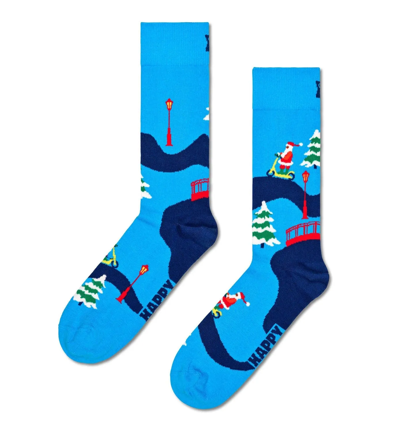 4 PACK SANTA S WORKSHOP SOCKS GIFT SET