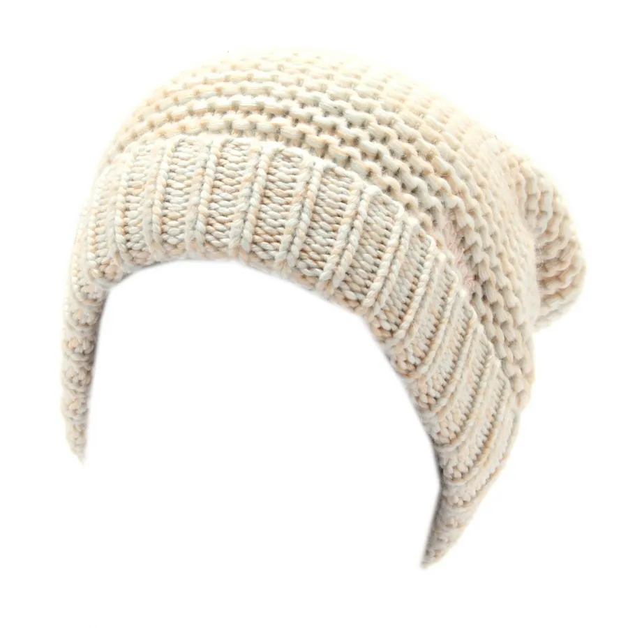 4771U cuffia bimba CHLOE' beige/light blue cappello hat kid girl