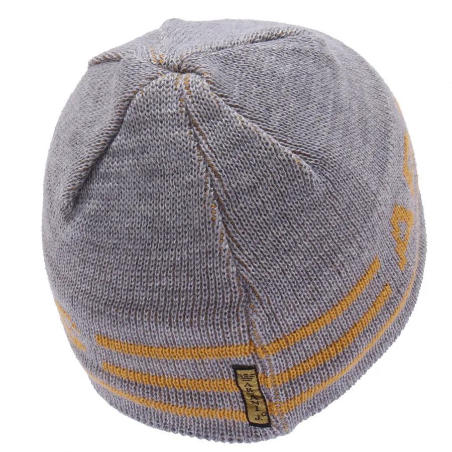 9494X cuffia BOY bimbo ARMANI JEANS grey mix wool beanie hat