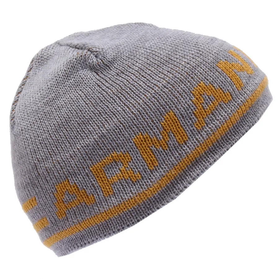 9494X cuffia BOY bimbo ARMANI JEANS grey mix wool beanie hat