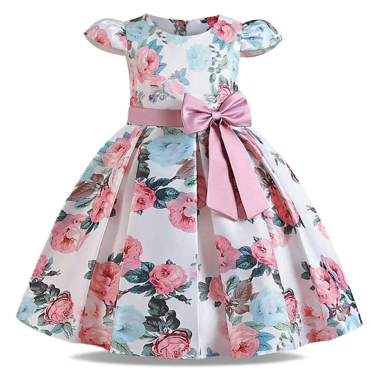 Abiti eleganti da bambina con fiori da fata per matrimoni, abiti da principessa, abiti da ballo, per bambini, Natale, compleanno