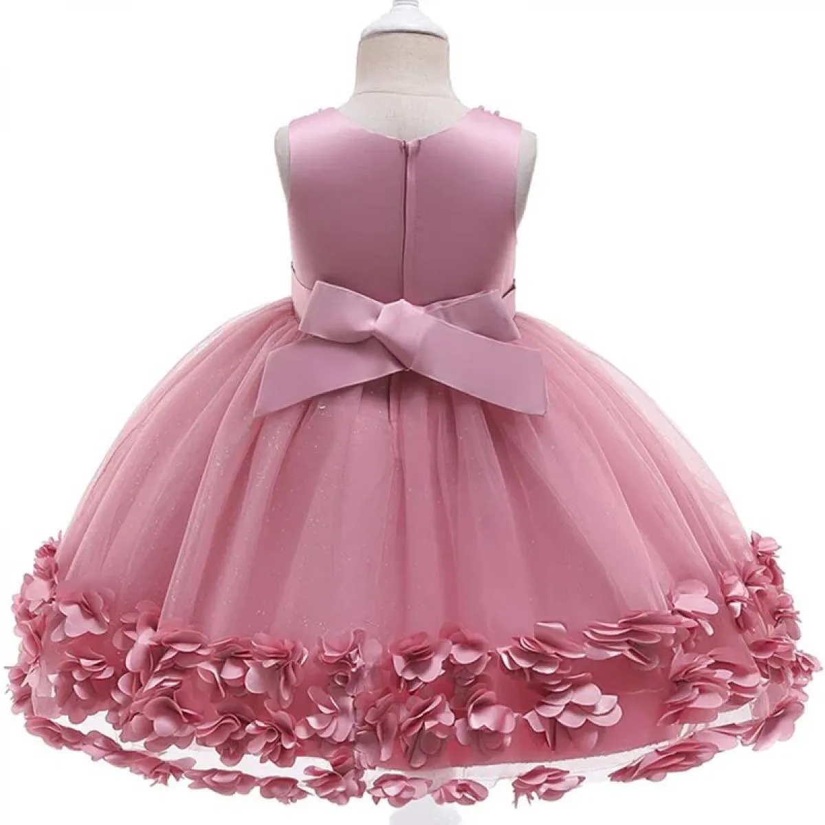 Abito da principessa per ragazze da sposa per bambini Festa di Natale Elegante abito da ballo 3 4 5 6 7 Tutu di perline di compl