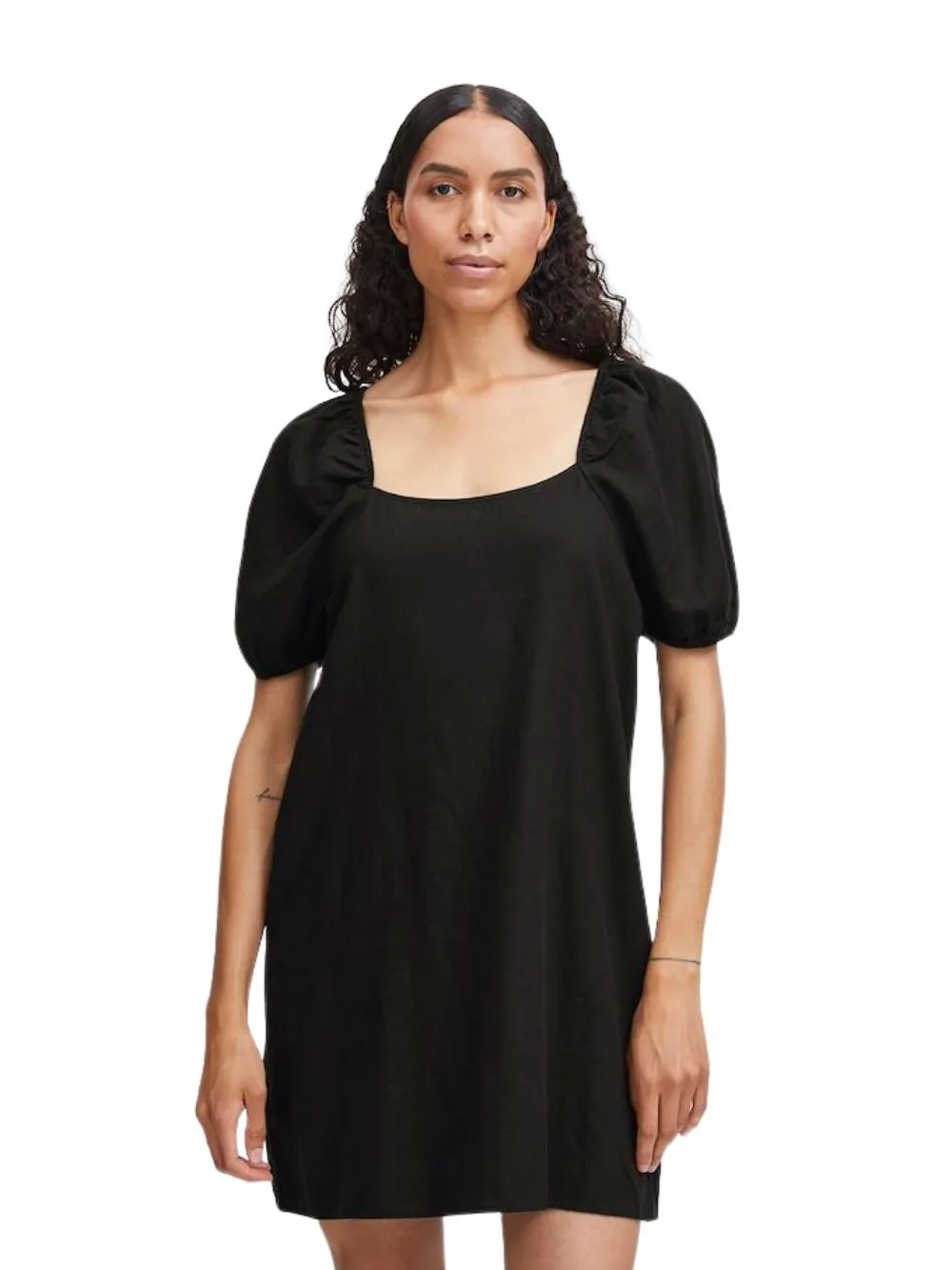 Abito Donna Nero Corto al ginocchio