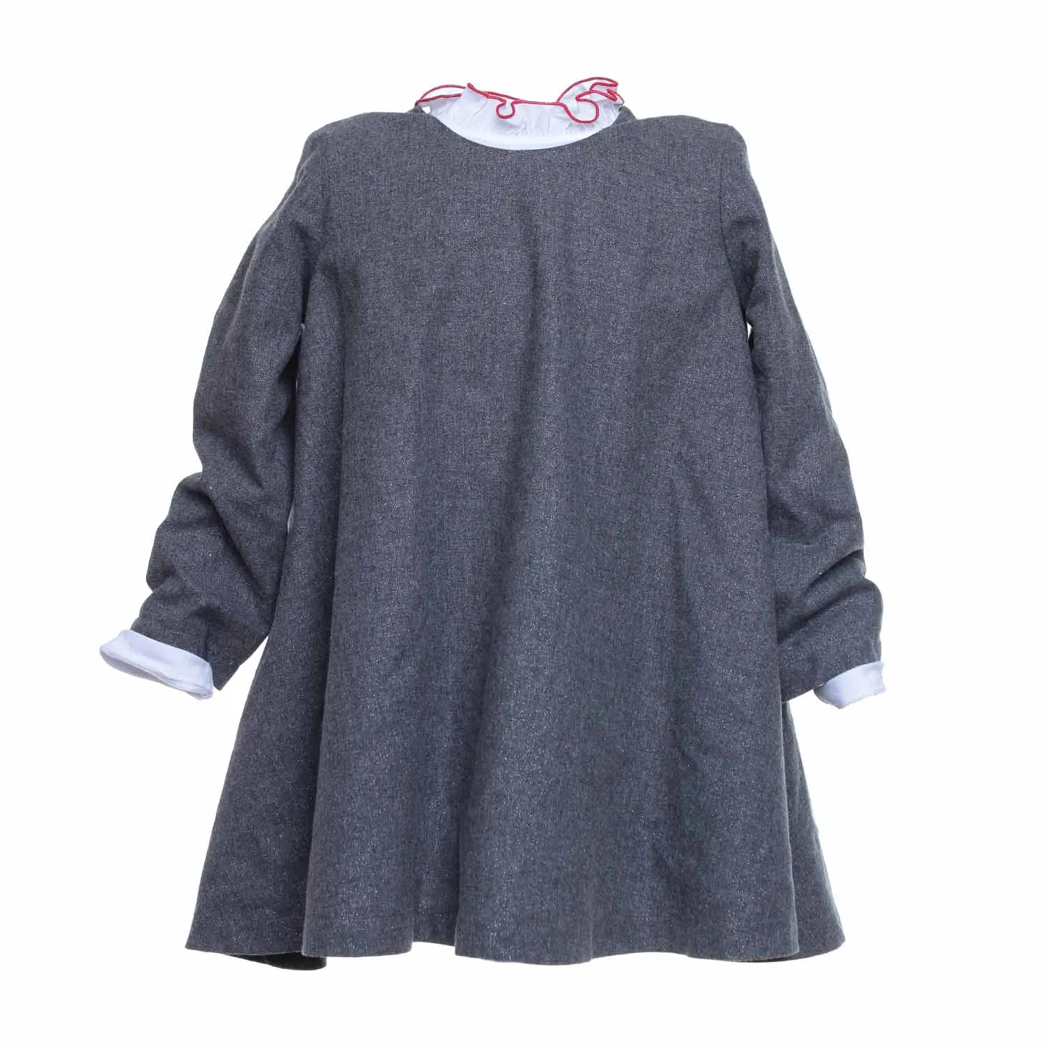 Abito Tunica Grigio Bambina