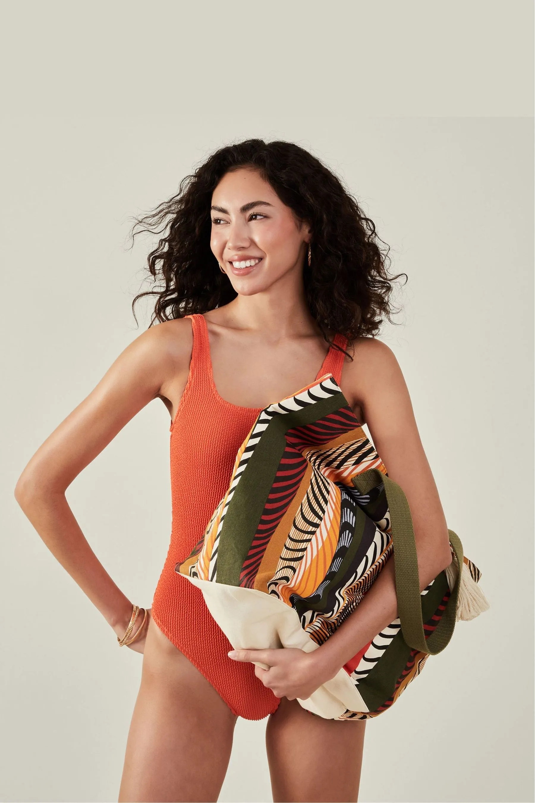 Accessorize A righe - Borsa tote mare