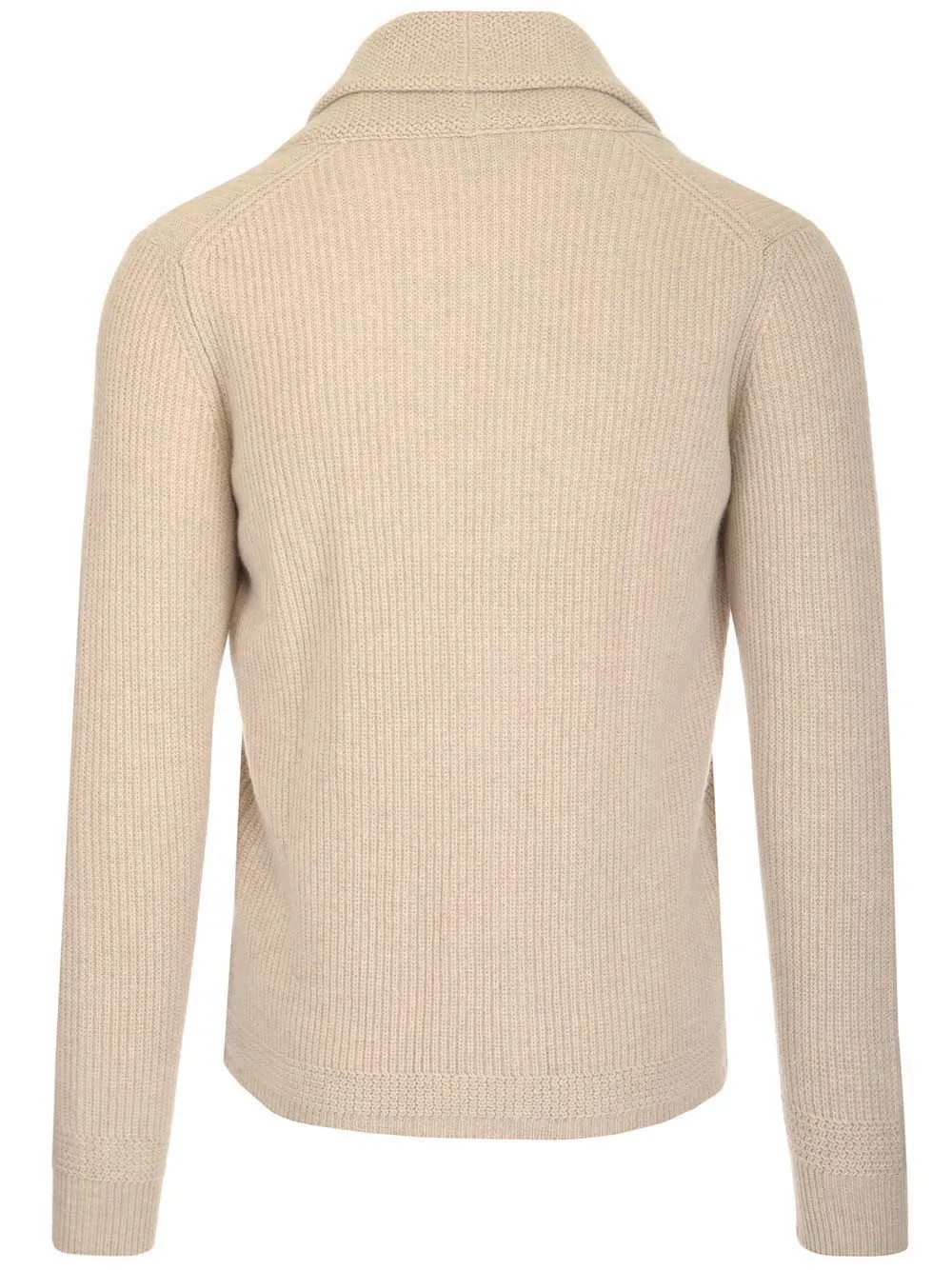   Al Duca D'aosta  Cardigan in cashmere beige  