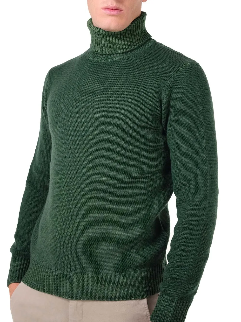   Al Duca D'aosta  Dolcevita lana seta e cashmere  