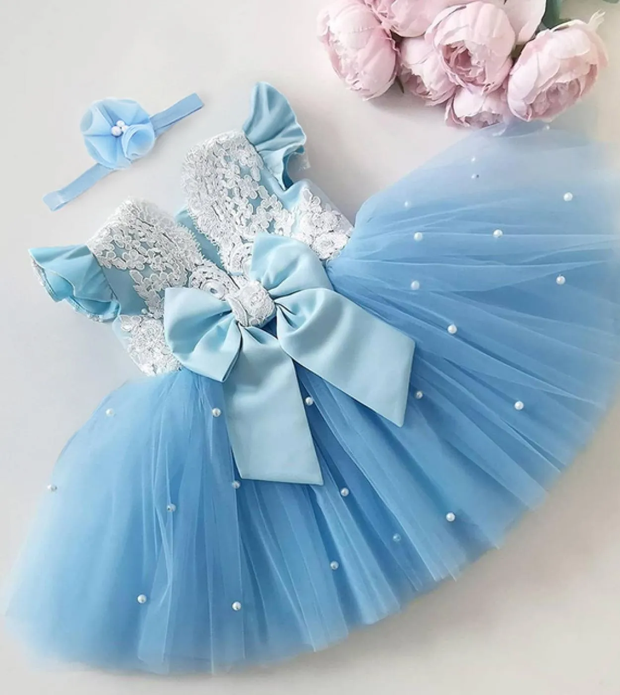 Autunno Inverno Ragazze Abito a maniche lunghe Bambini Casual Paillettes Costume da festa di Natale 38t Tutu in tulle di cotone