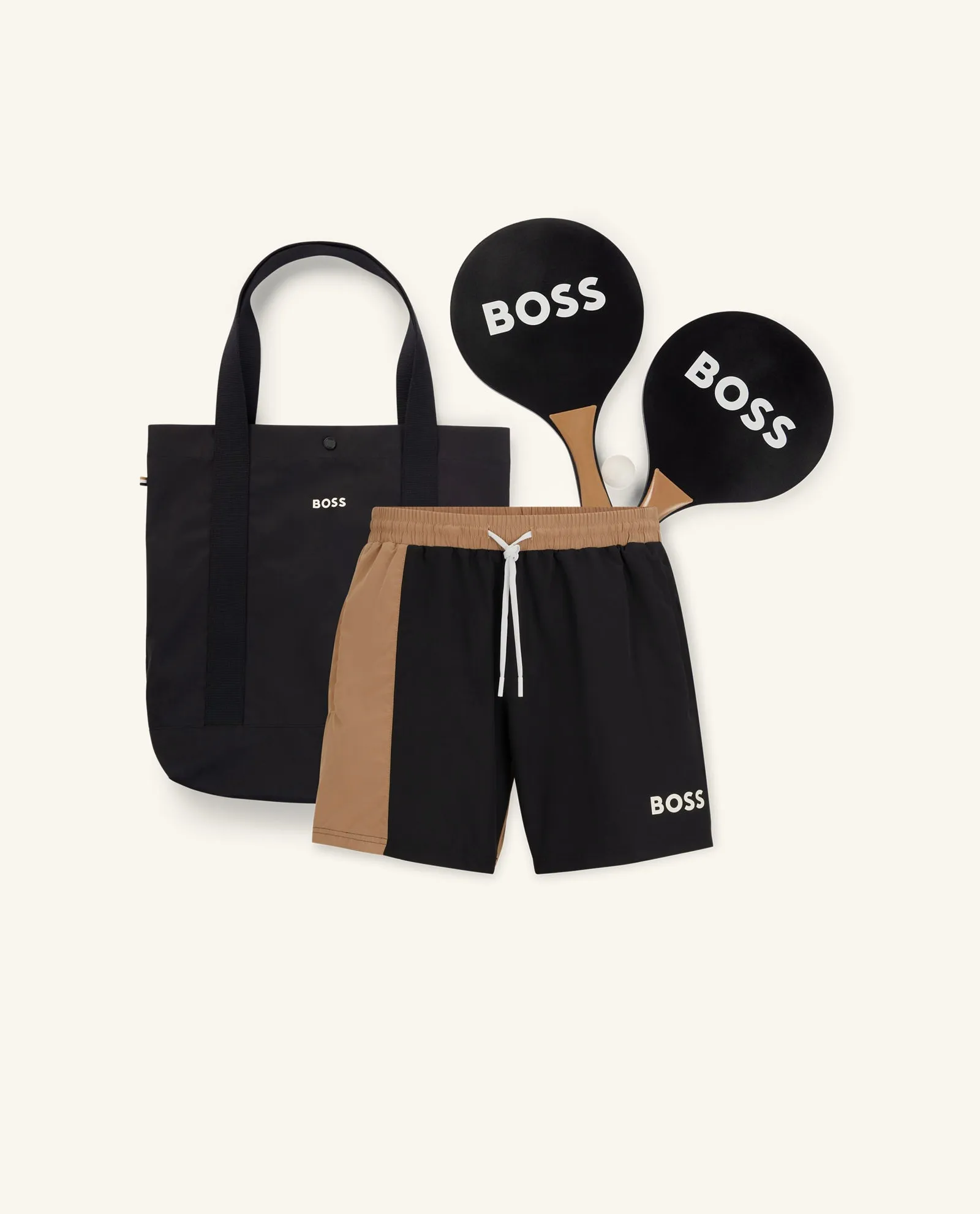 Beach Ball Set Boss costume borsa e racchettoni