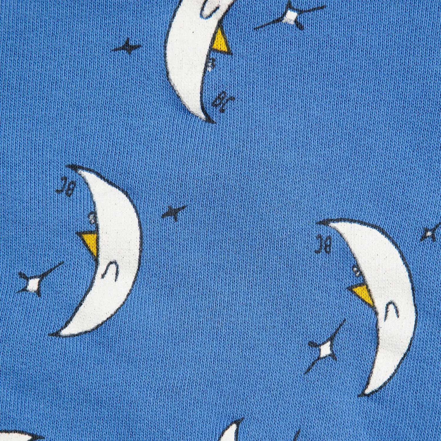 Beneath the Moon all over zipped hoodie