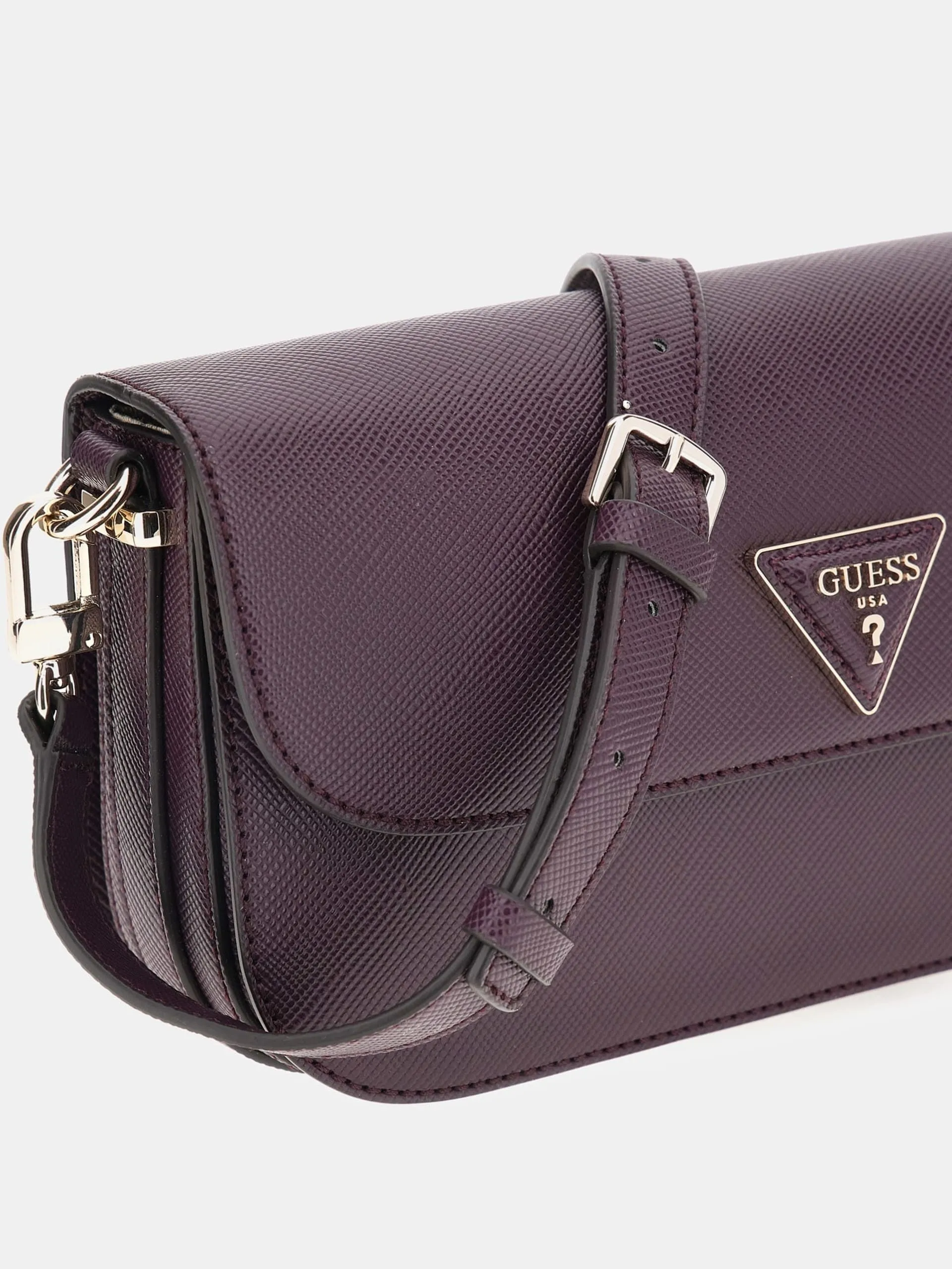 Borsa a spalla brynlee saffiano guess