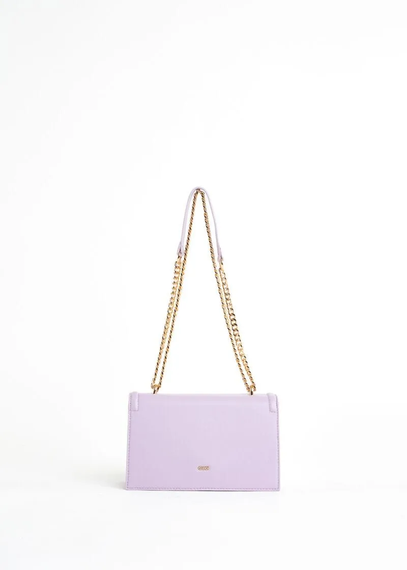 Borsa a spalla con intreccio