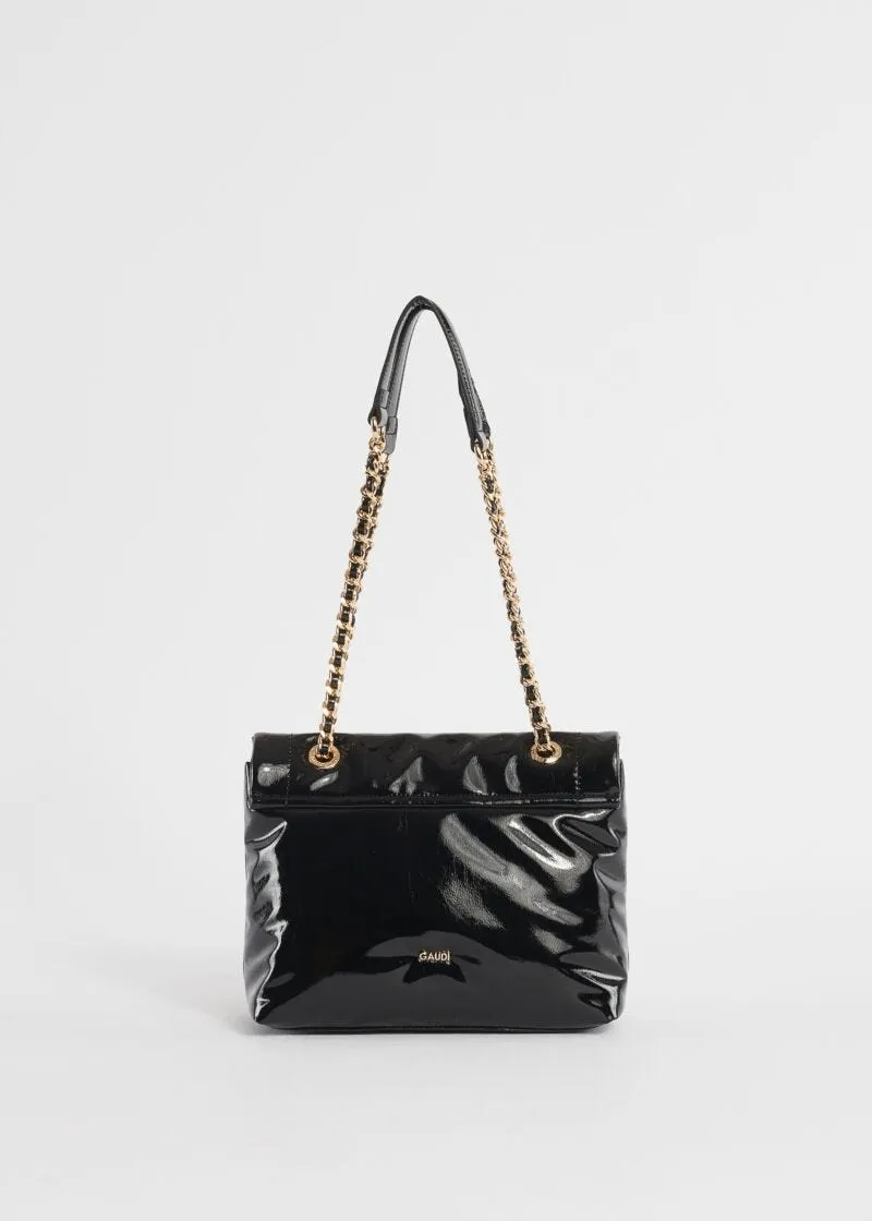 Borsa a spalla in vernice