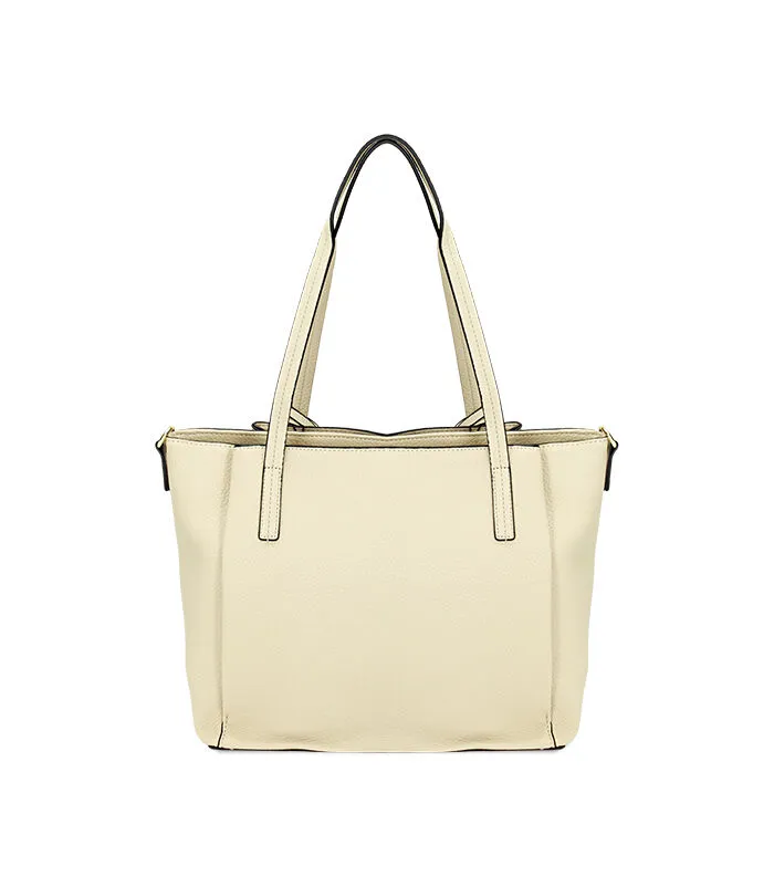 Borsa a spalla panna