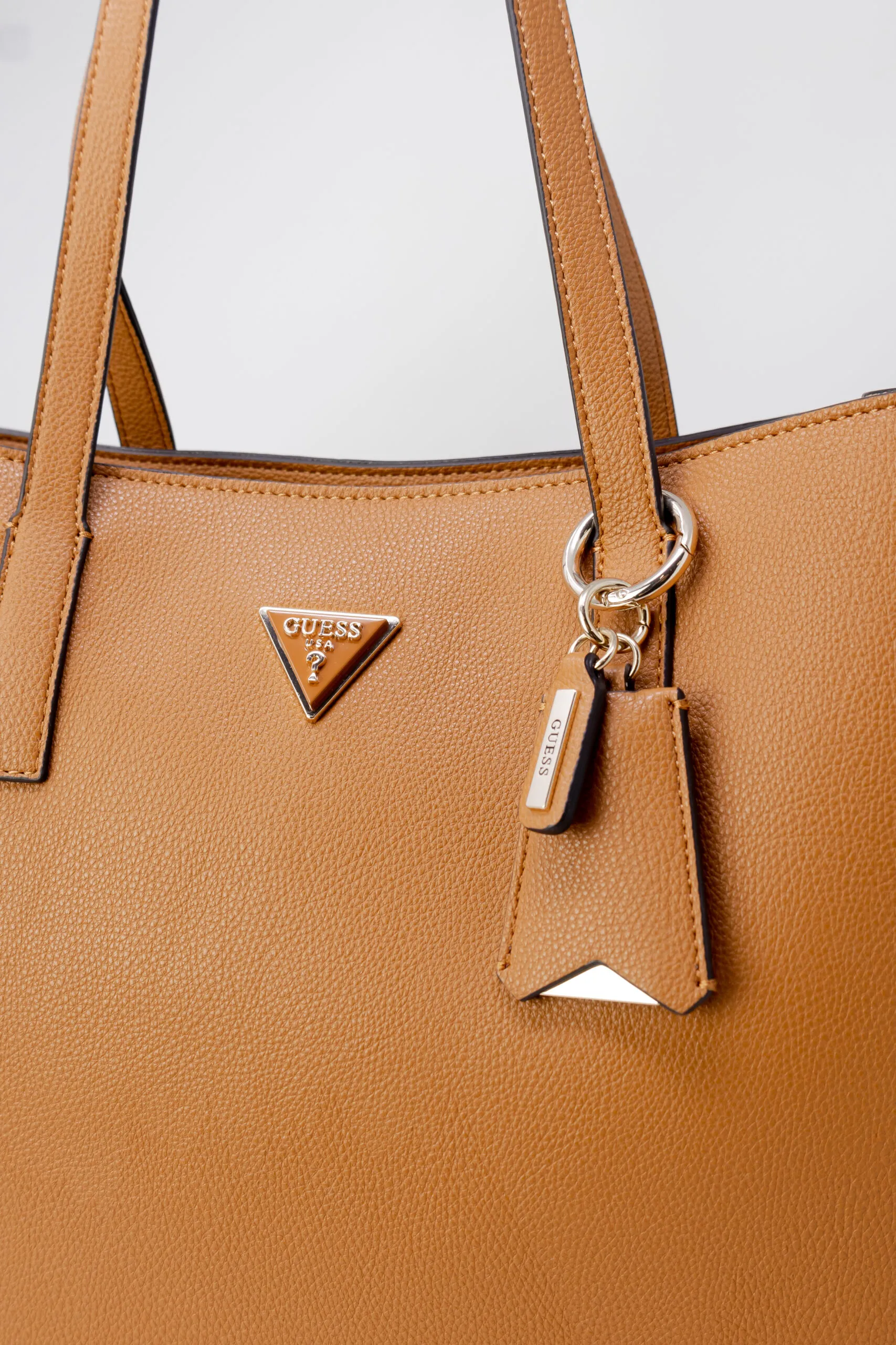 Borsa Guess MERIDIAN GIRLFRIEND TOTE Cuoio