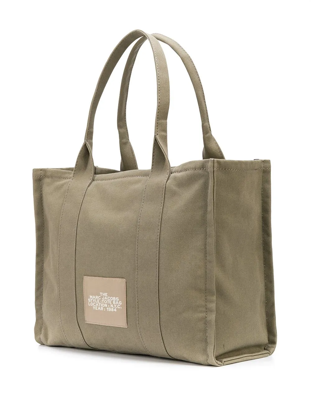 Borsa the large tote in verde - donna