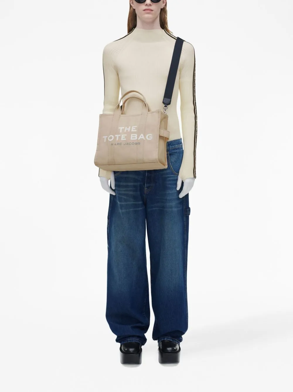 Borsa the medium tote in beige - donna