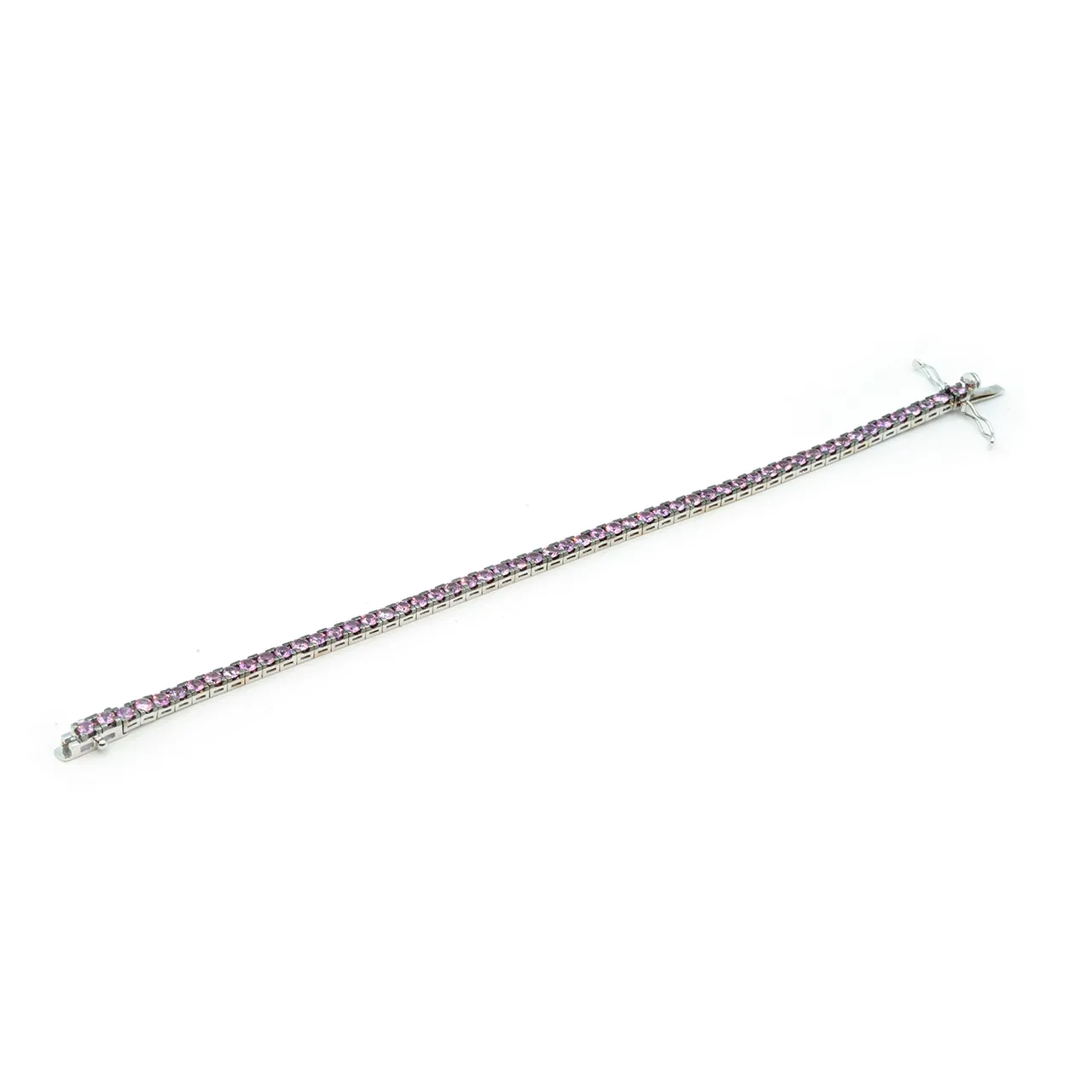 Bracciale Tennis Pink Sapphires