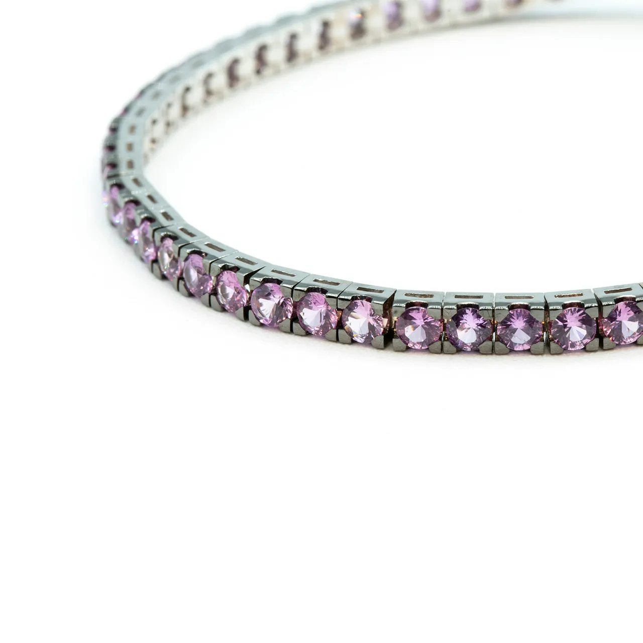 Bracciale Tennis Pink Sapphires