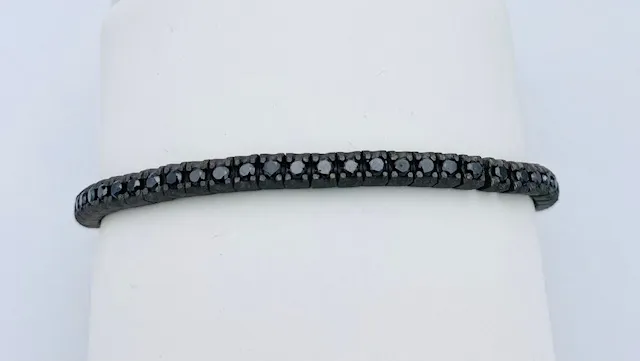 Bracciale tennis uomo in titanio art.BBR5PT_M