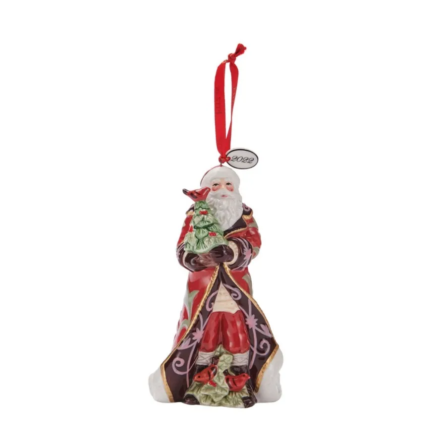 Campanella Babbo Natale “Chalet Collection” Fitz And Floyd Lamart