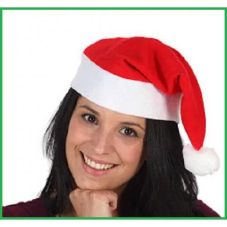 Cappello da babbo natale rosso uomo donna