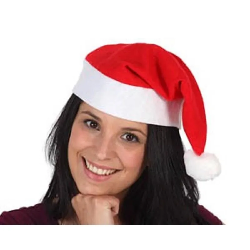 Cappello da babbo natale rosso uomo donna
