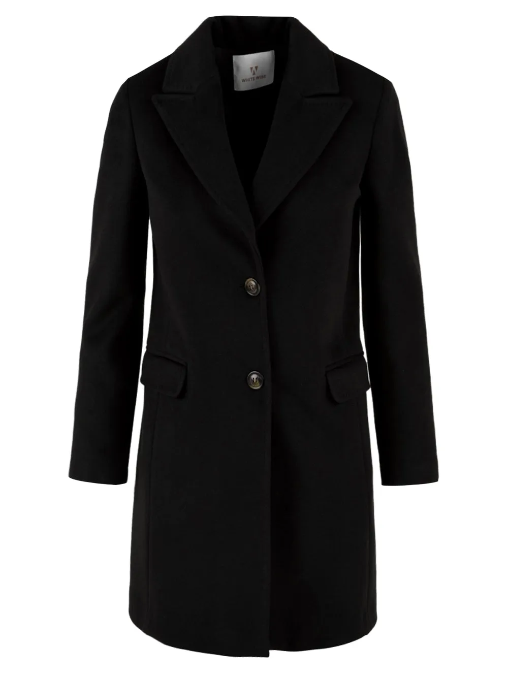 Cappotto Baronetto nero da Donna