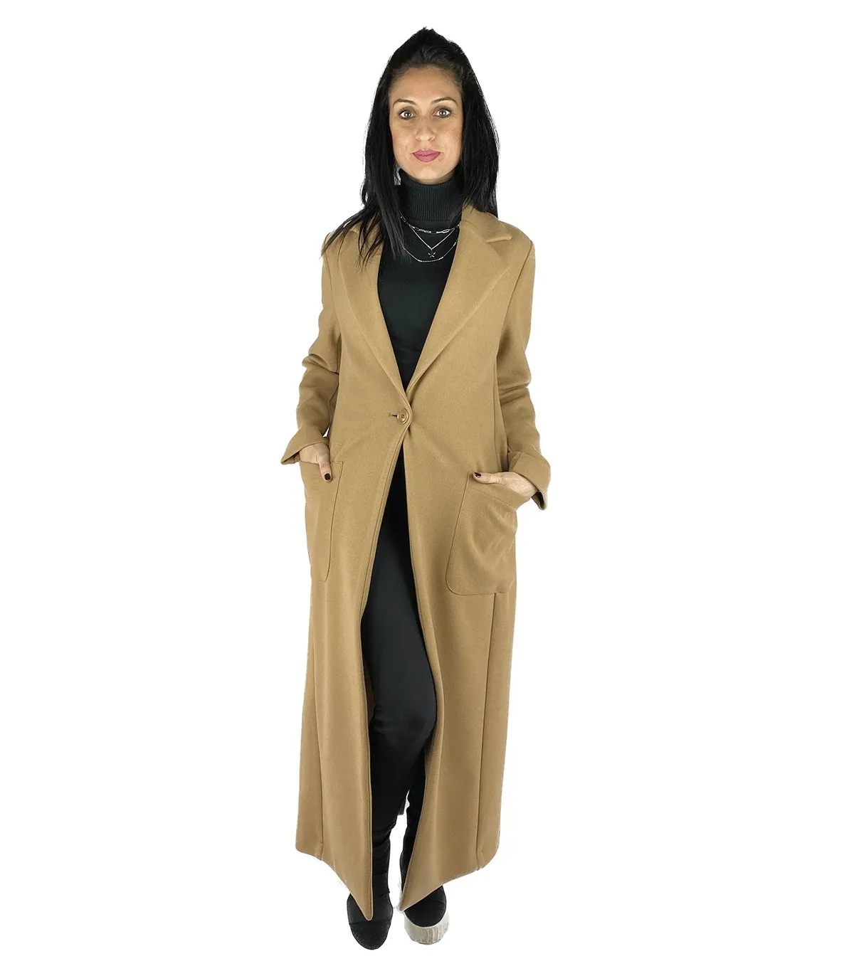 Cappotto Donna Materica