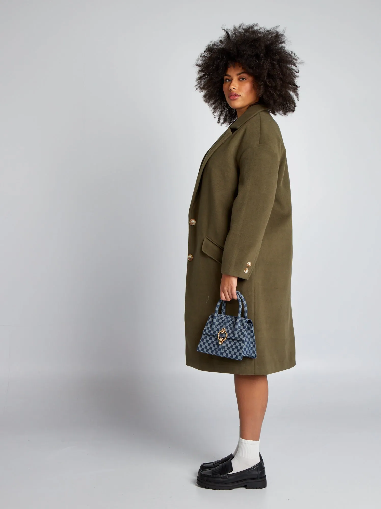 Cappotto lungo - KAKI