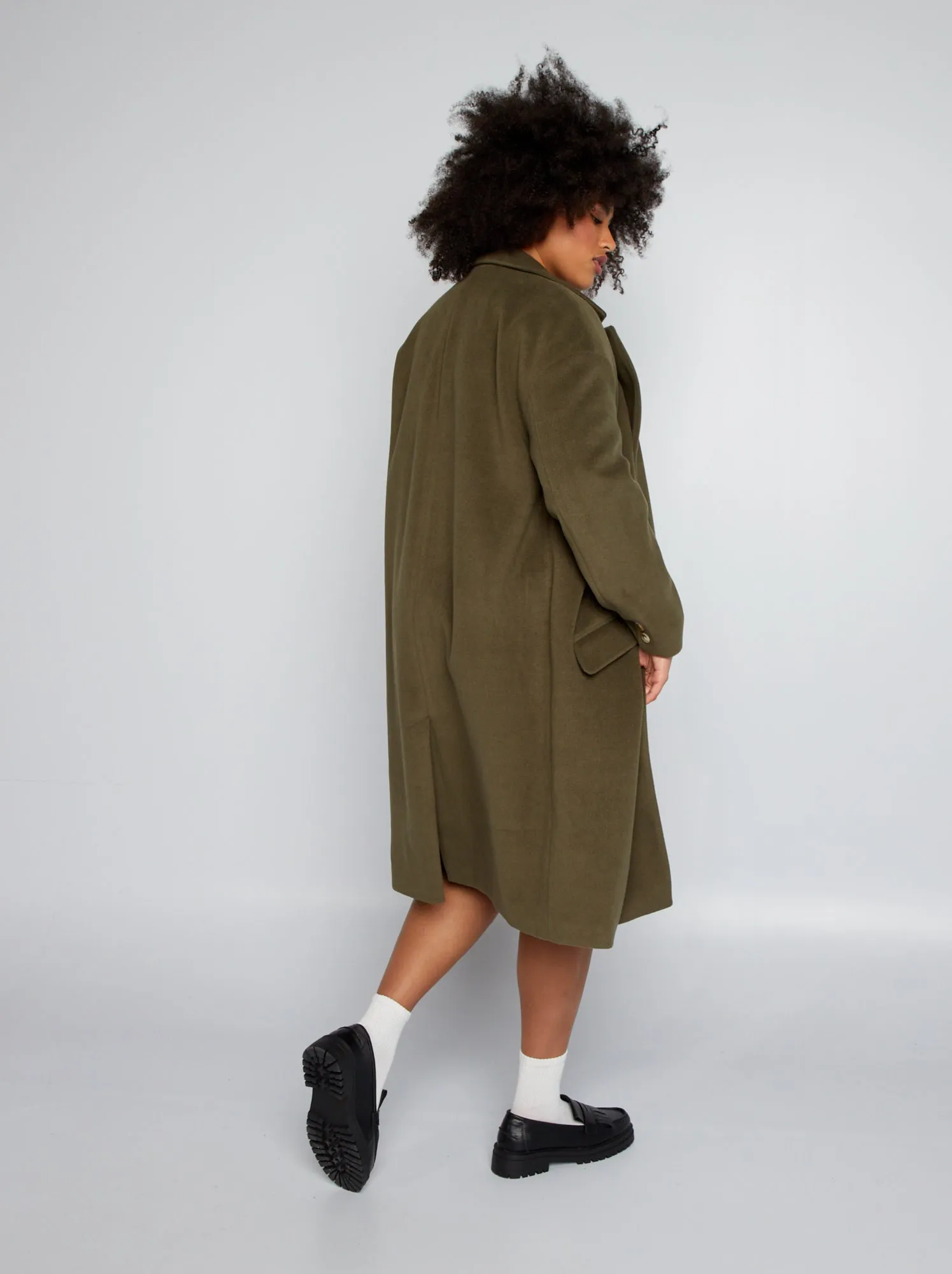Cappotto lungo - KAKI