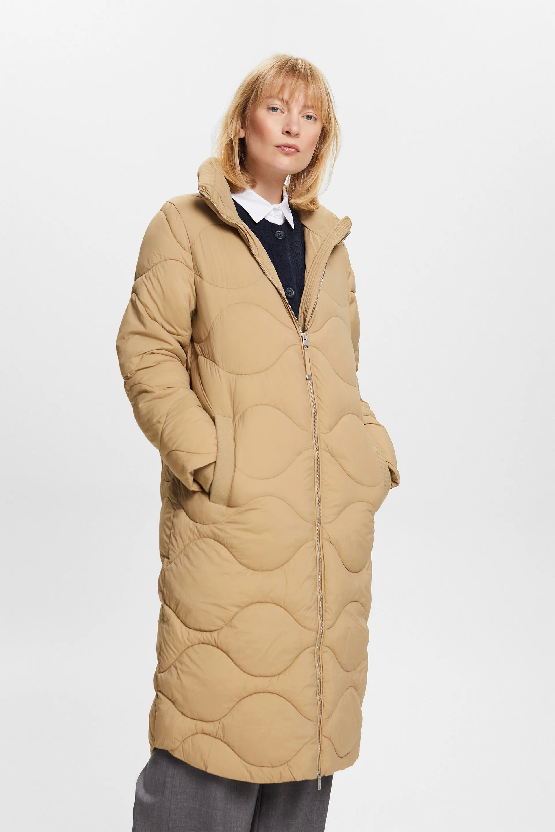 Cappotto trapuntato