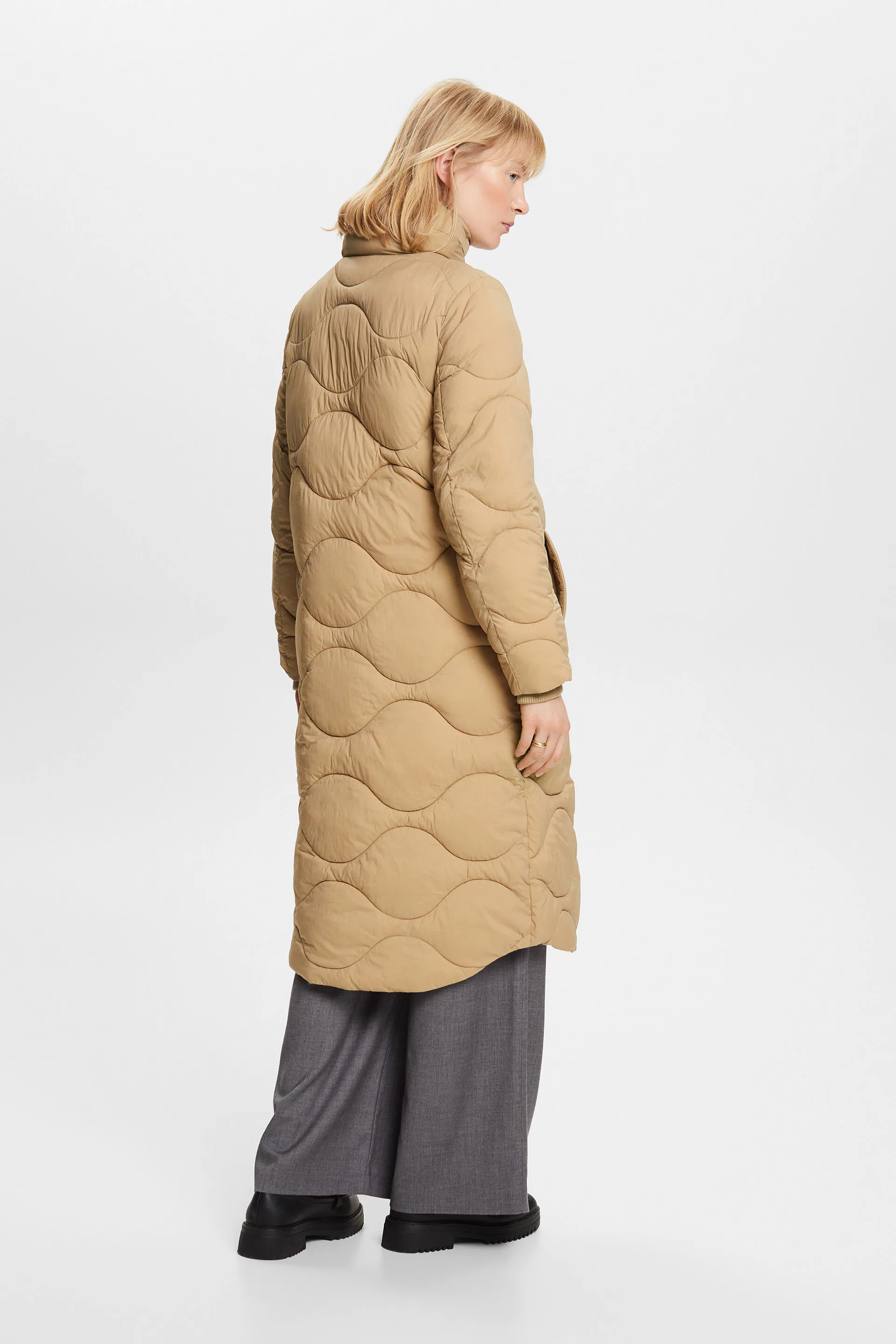 Cappotto trapuntato