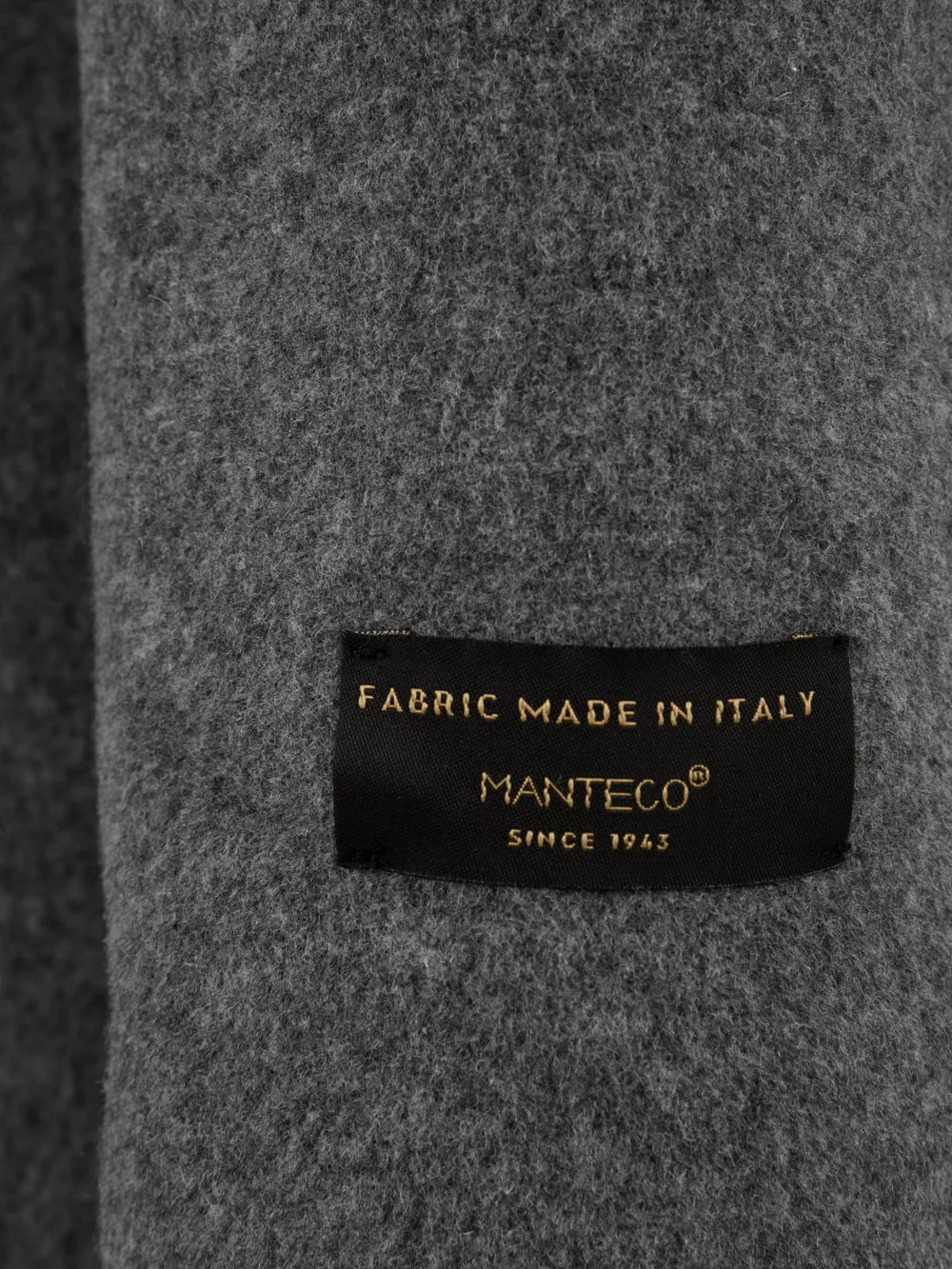 Cappotto Uomo lungo monopetto Grigio