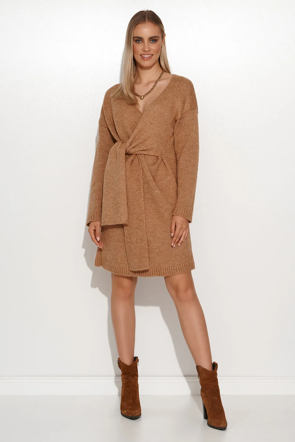Cardigan model 158148 Makadamia