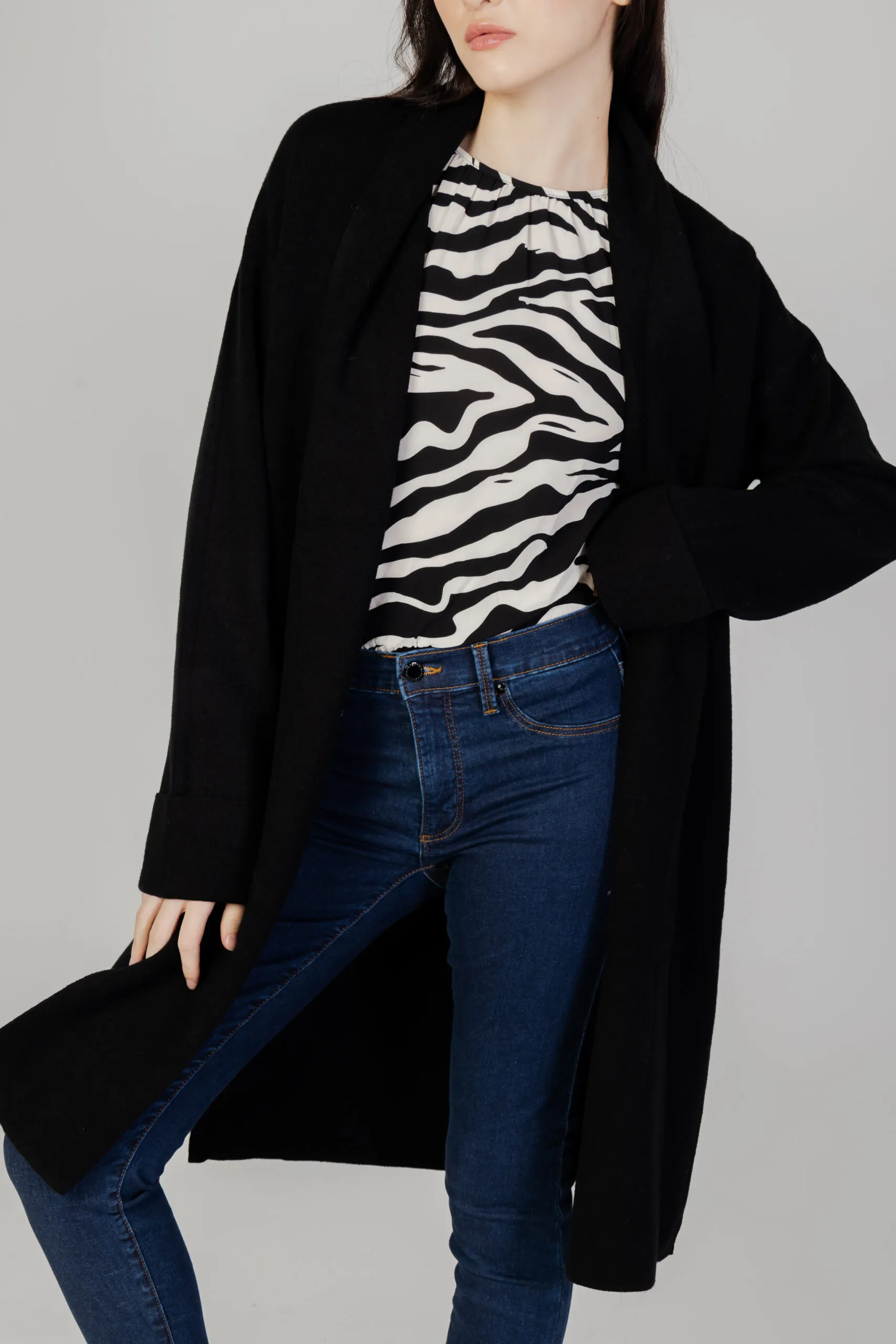 Cardigan Sandro Ferrone  Nero