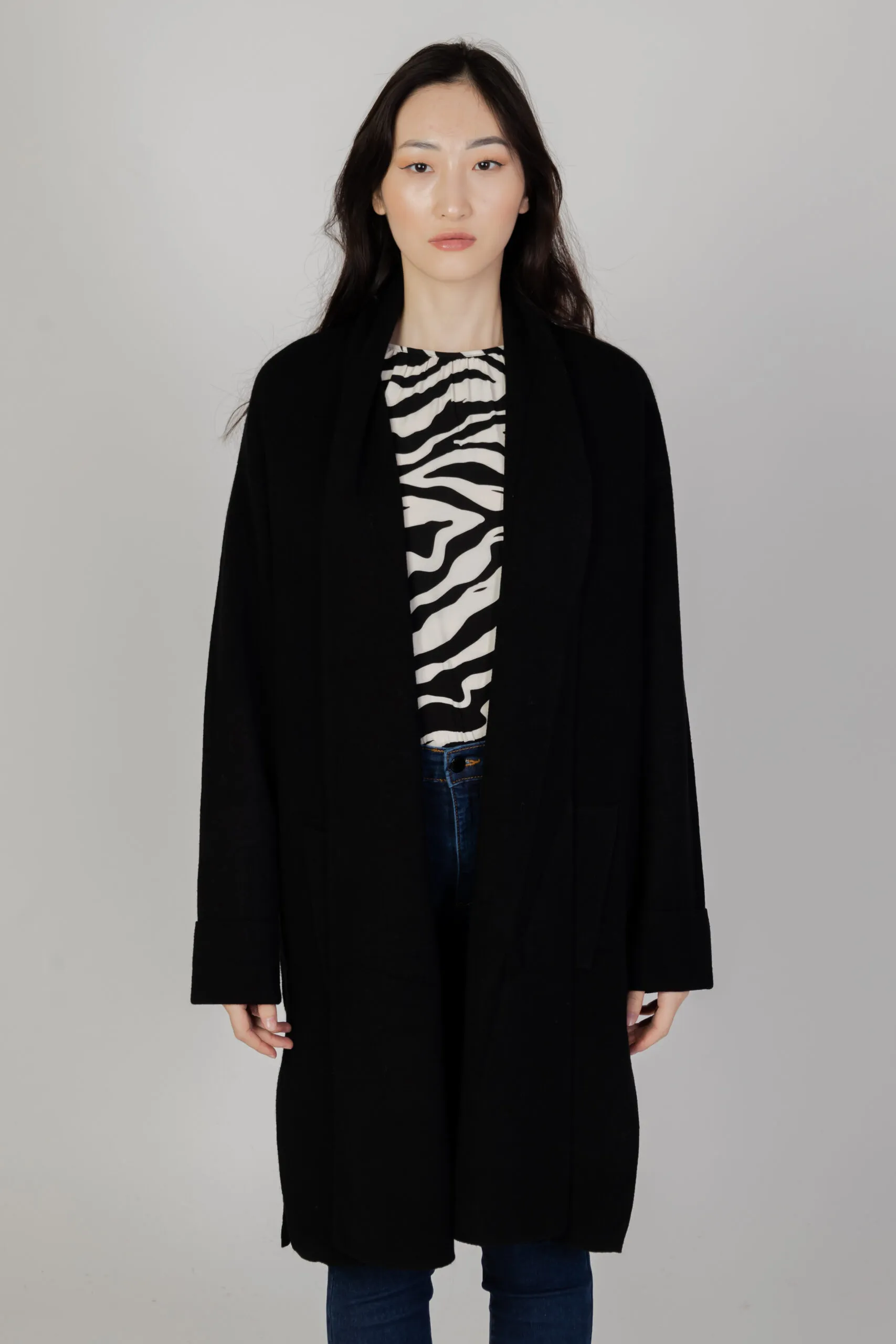Cardigan Sandro Ferrone  Nero