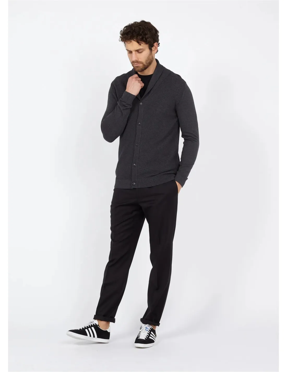 Cardigan Uomo Slhberg Shawl Selected