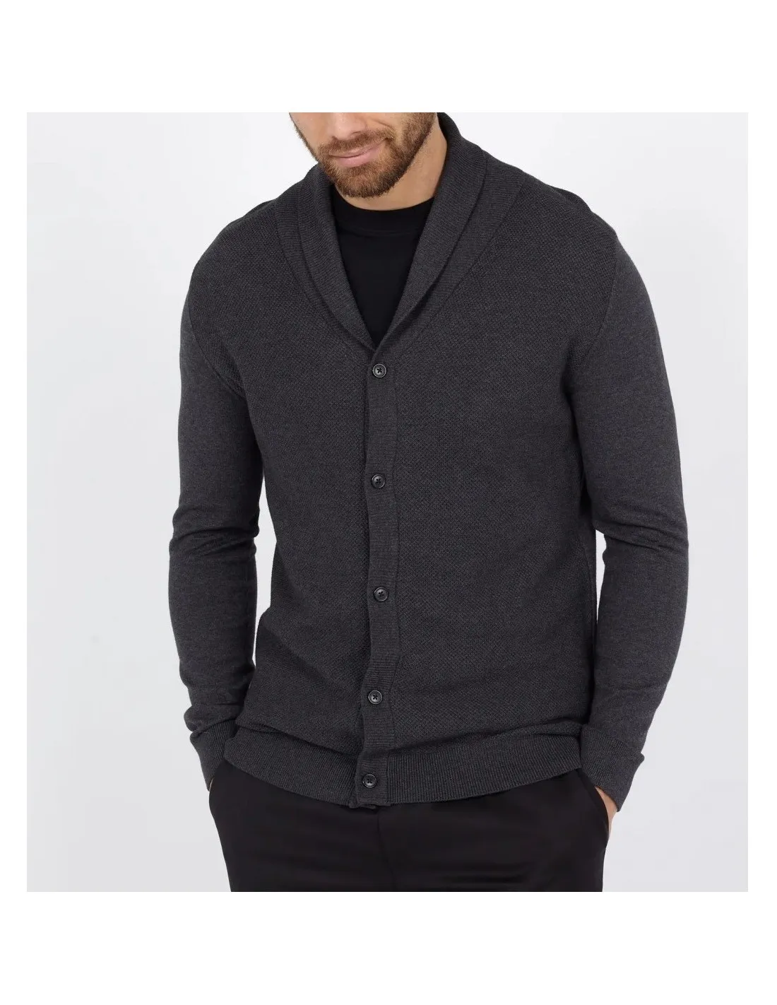 Cardigan Uomo Slhberg Shawl Selected