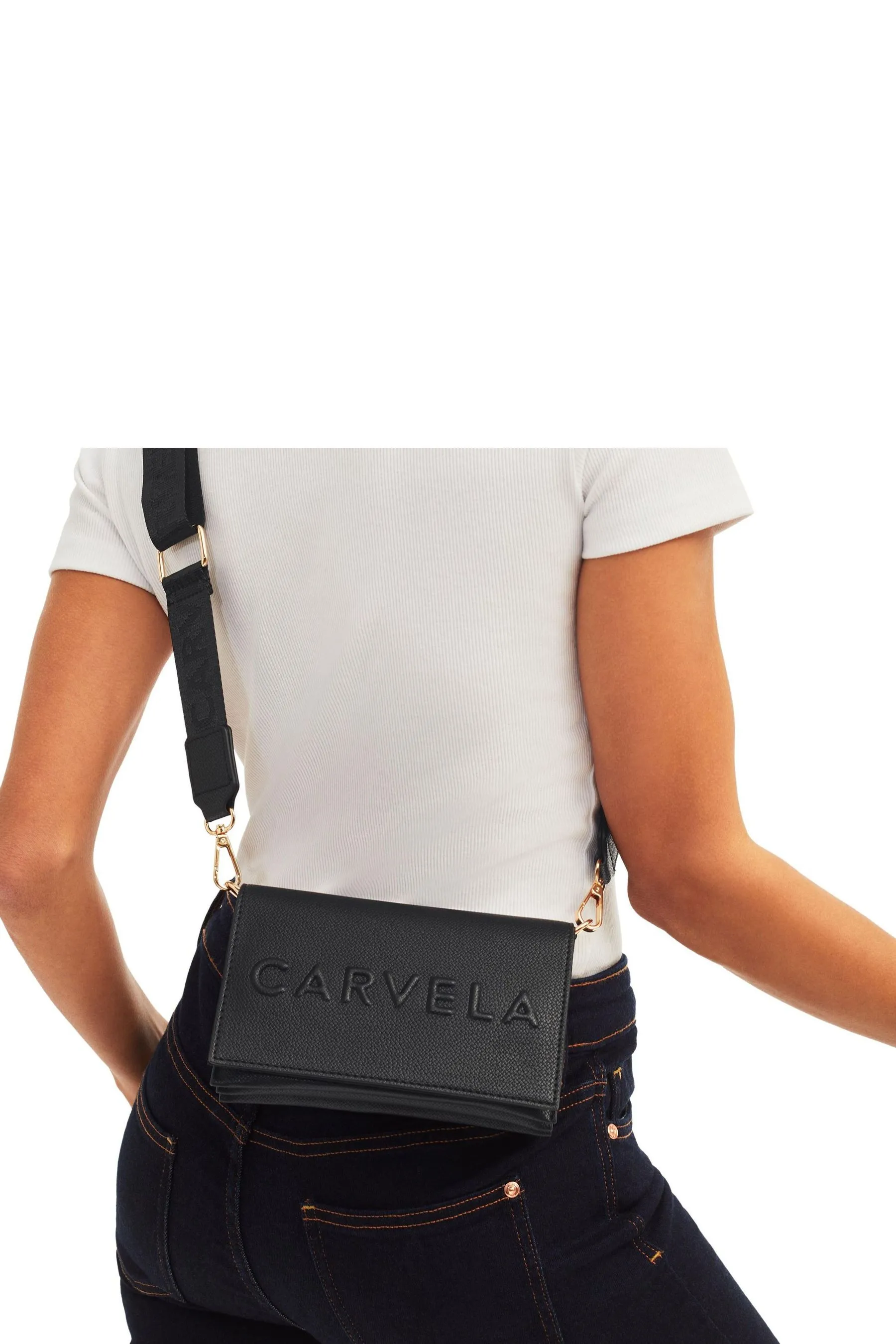 Carvela - Frame X - borsellino a Nero - Borsa