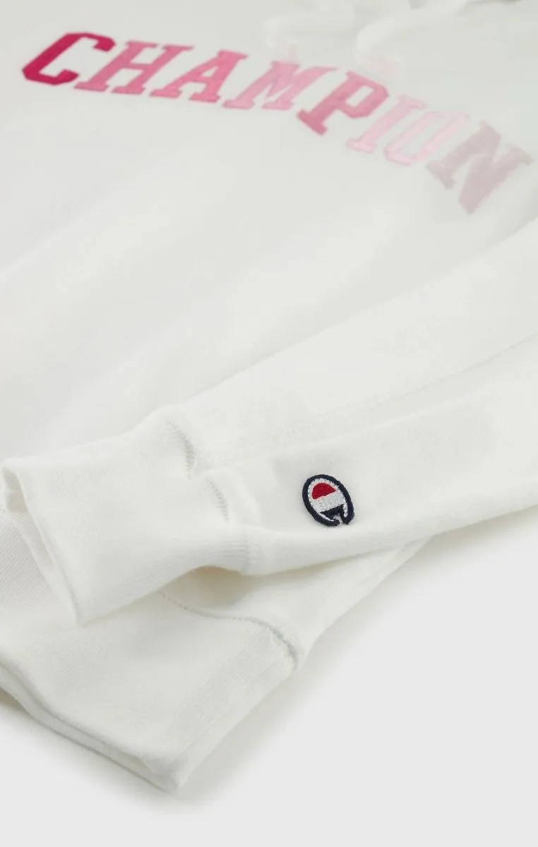 CHAMPION Felpa contrast logo custom fit w