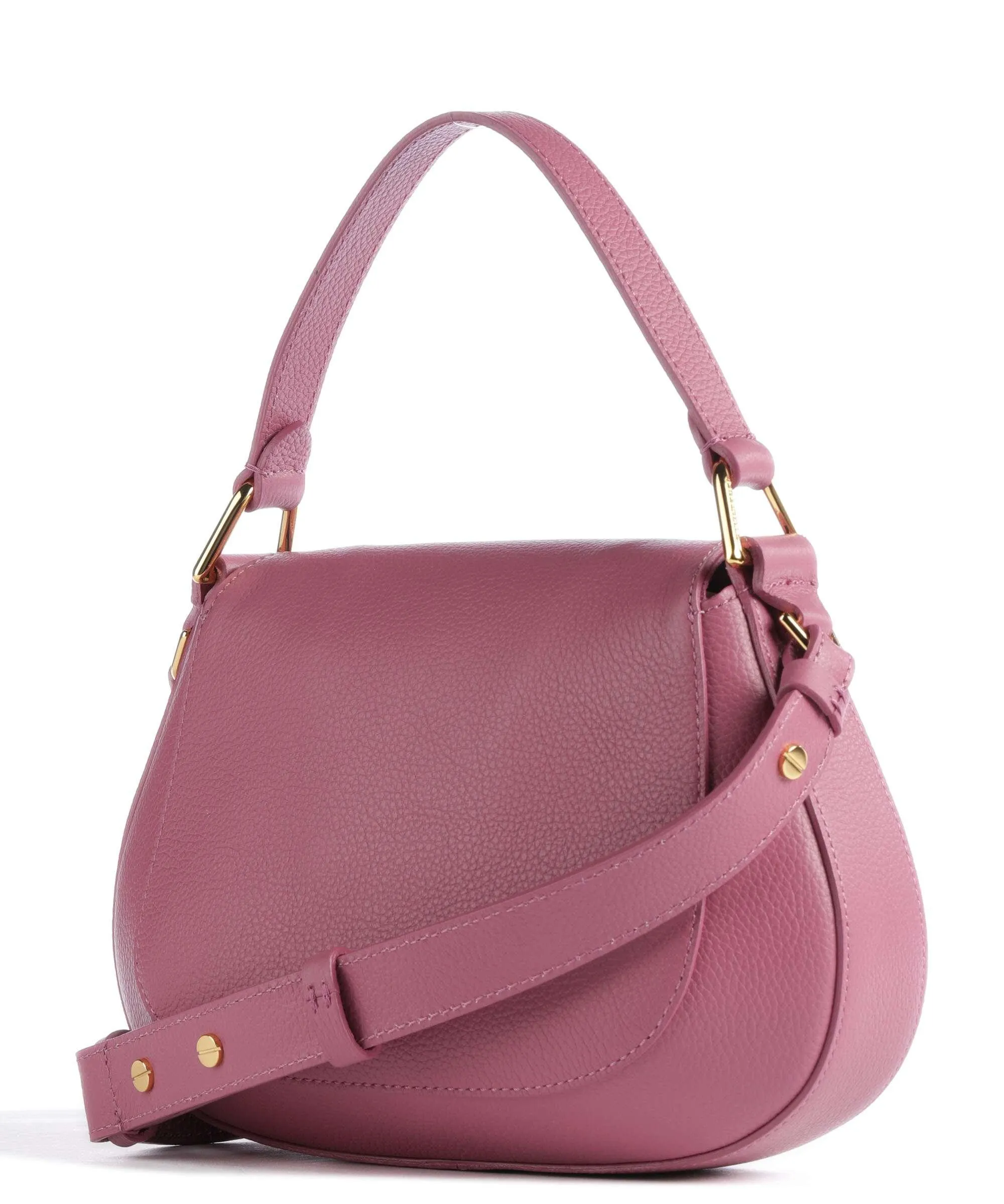  Coccinelle Sole Borsa a mano pelle di vacchetta grana pink  