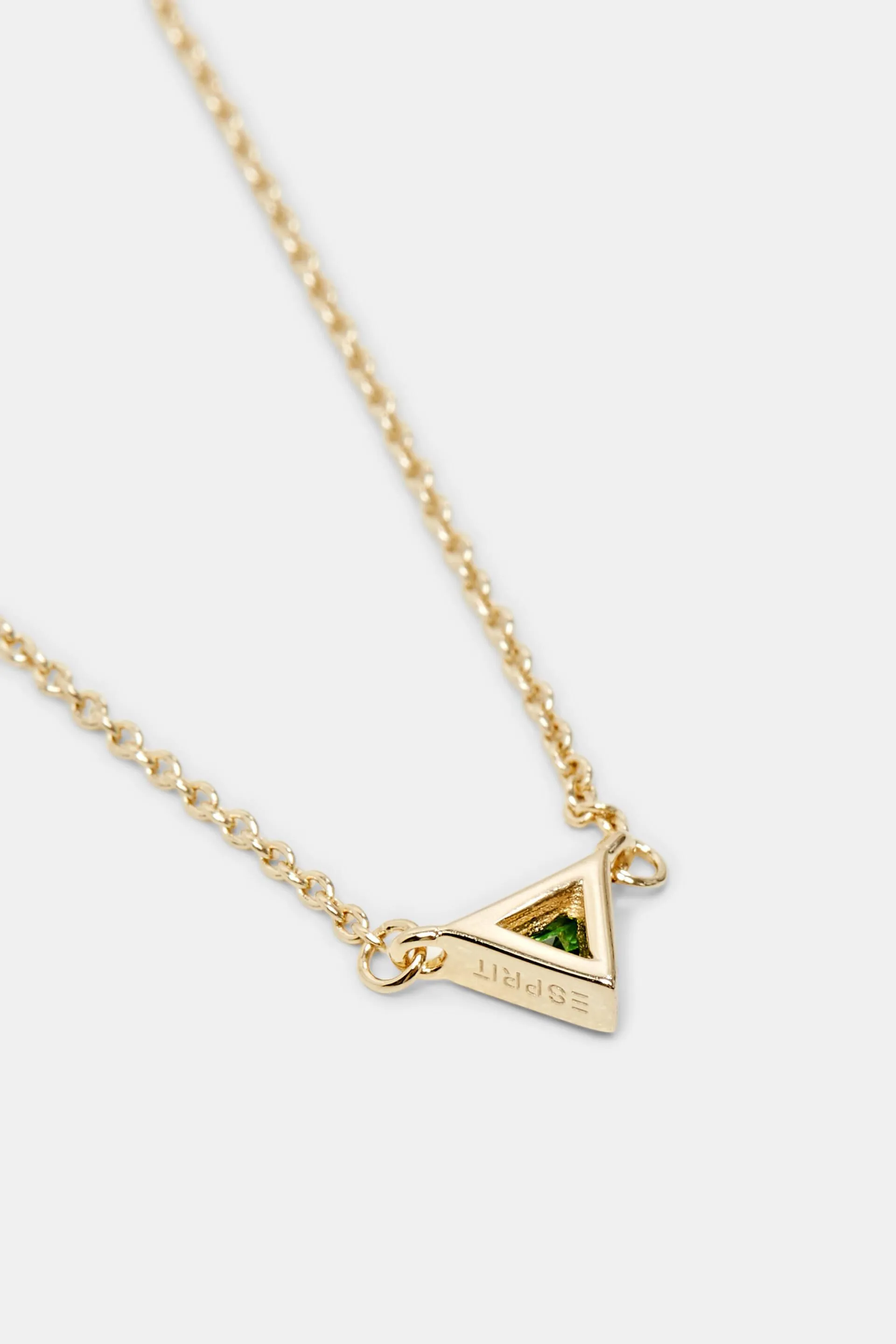 Collana con ciondolo triangolare
