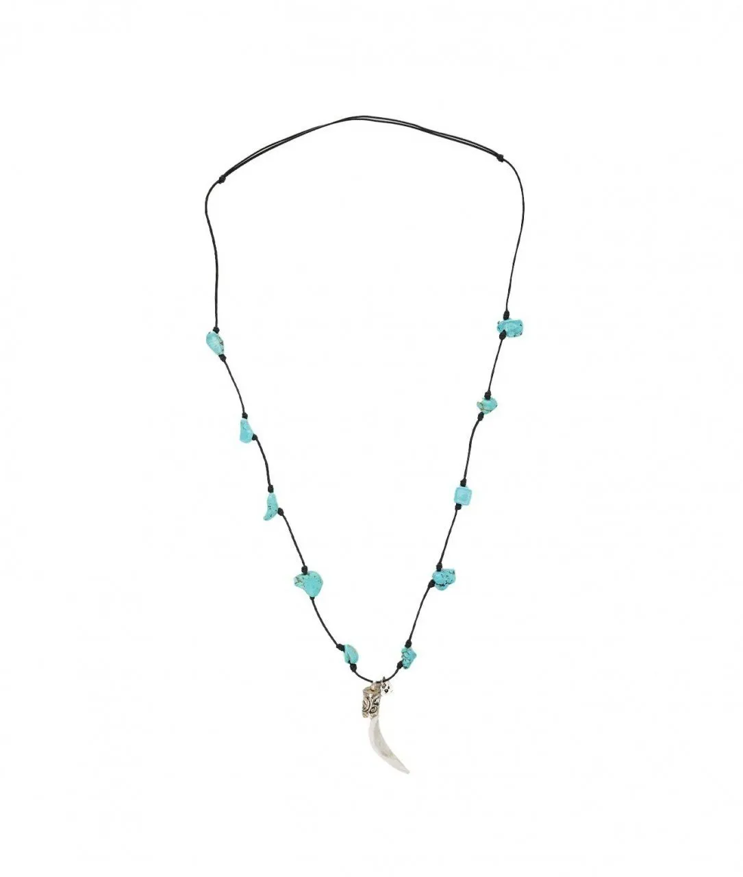 Collana con ciondolo turchese turchese