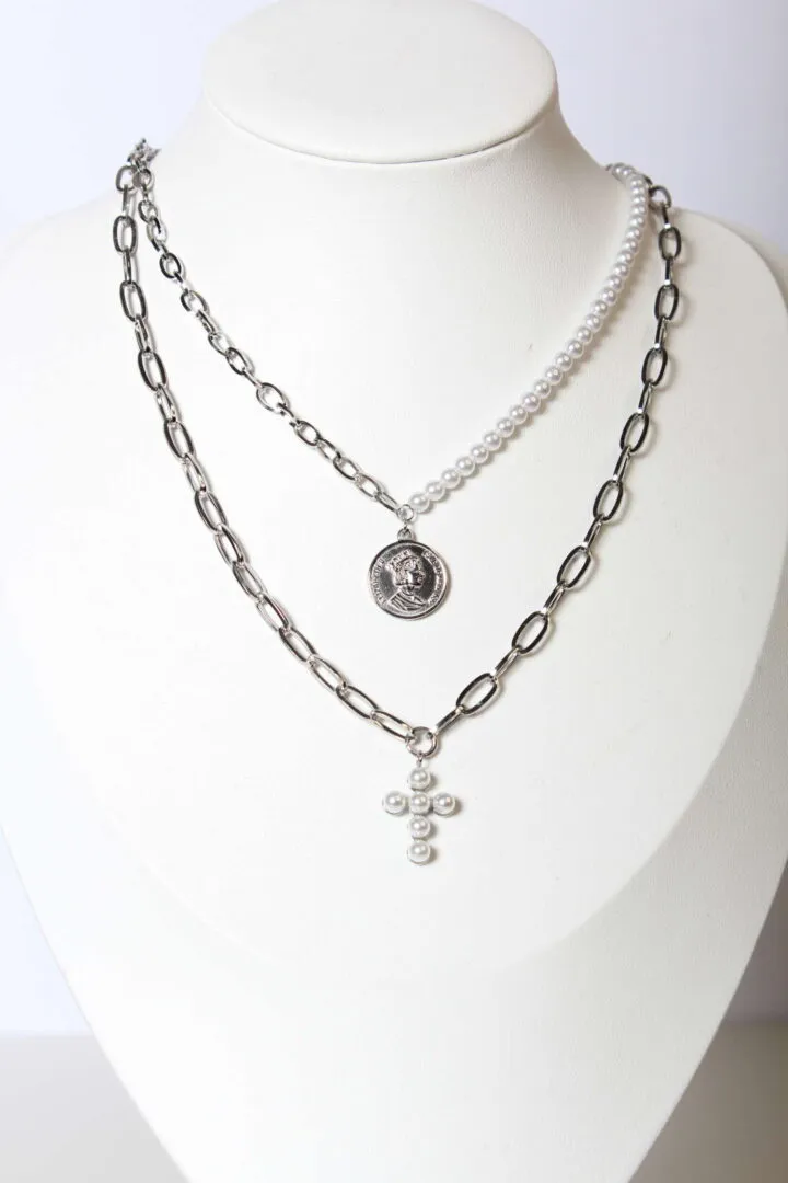 Collana doppia catena