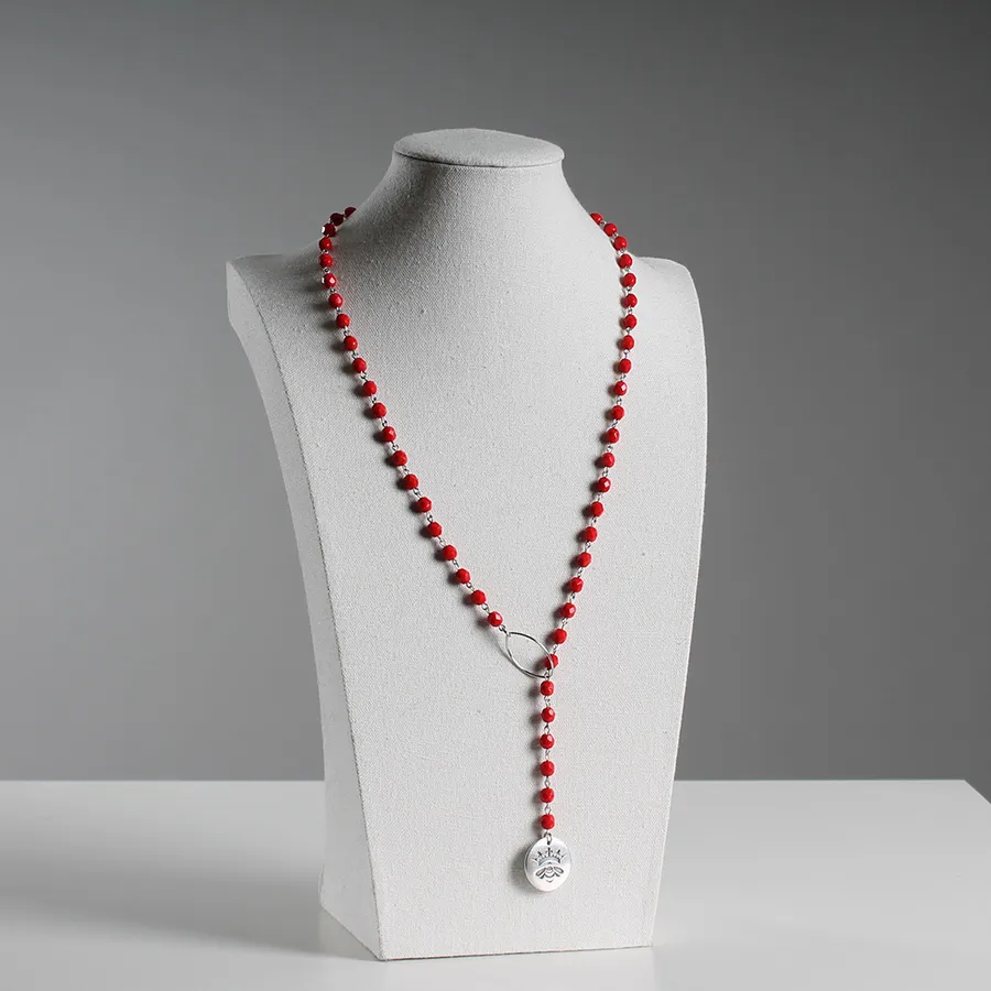 Collana Lulia colorata Argento